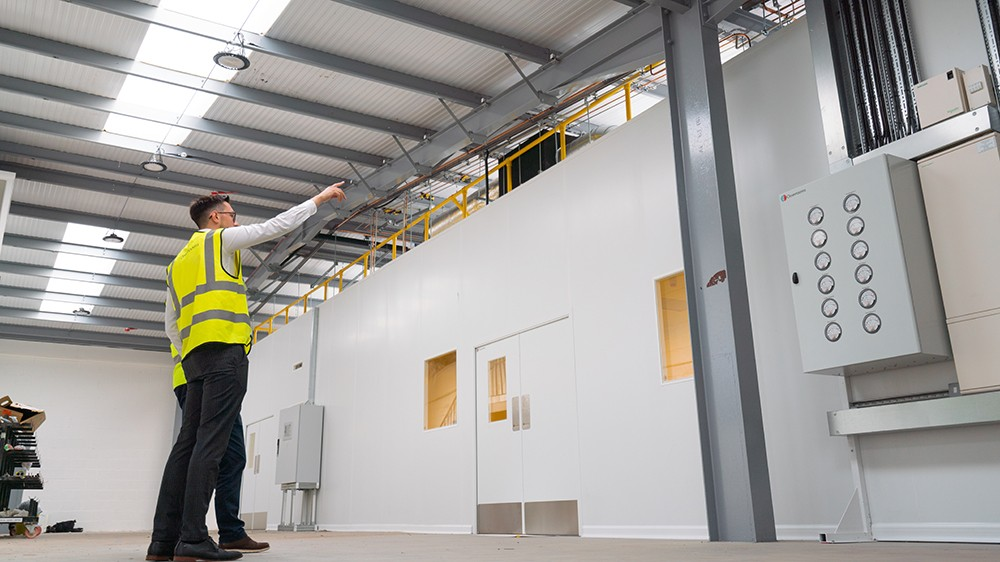 在現有建筑中建造潔凈室